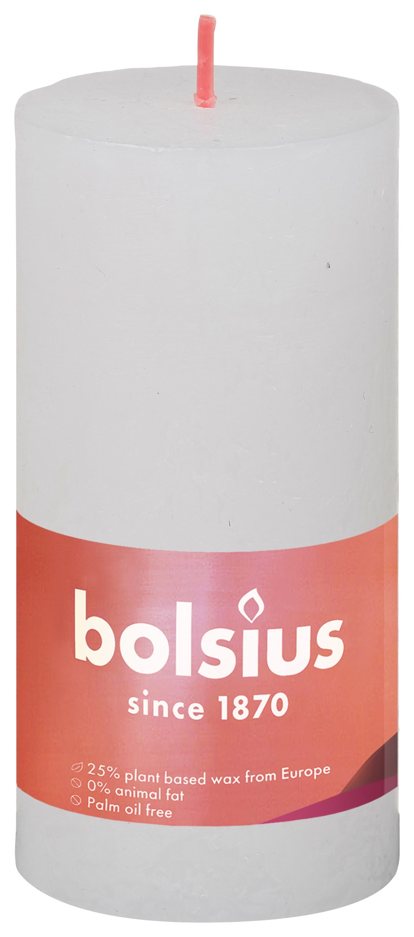 Bolsius Rustiekkaars 100/50 Cloudy White (1 stuk)