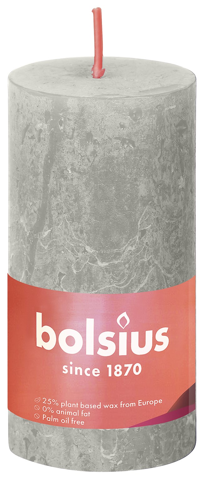 Bolsius Rustiekkaars 100/50 Sandygrey (1 stuk)