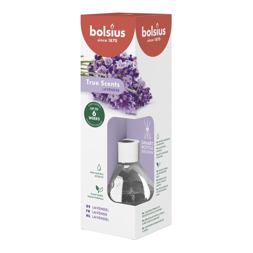 Bolsius True Scents geurverspreider Lavender (60 ml)