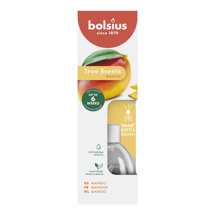 Bolsius True Scents geurverspreider Mango (60 ml)