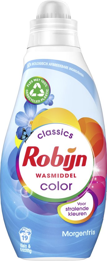 Robijn Wasmiddel Morgenfris Kleur (665 ml)