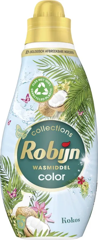 Robijn Wasmiddel Kokos Kleur (665 ml)