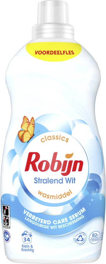 Robijn Wasmiddel Stralend Wit (1190 ml)