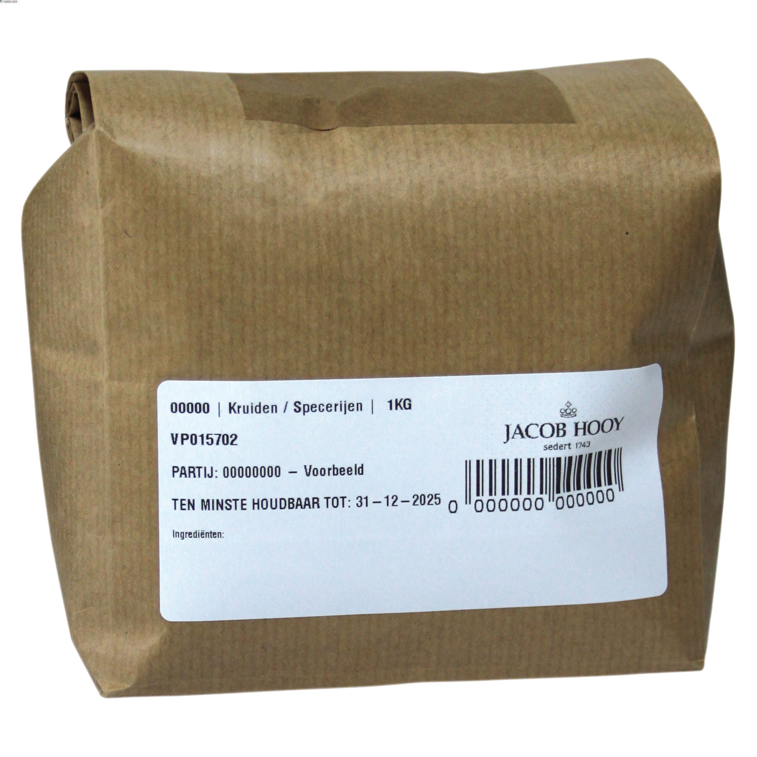 Jacob Hooy Chlorella Gemalen (1000 gr)