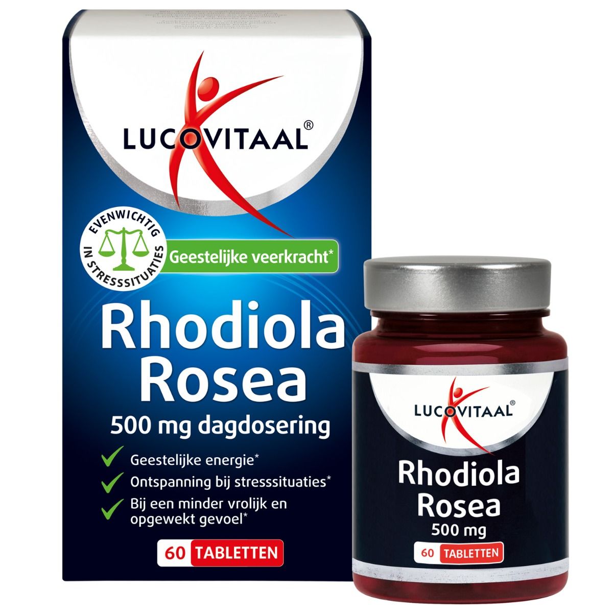 Lucovitaal Rhodiola Rosea (60 tabletten)
