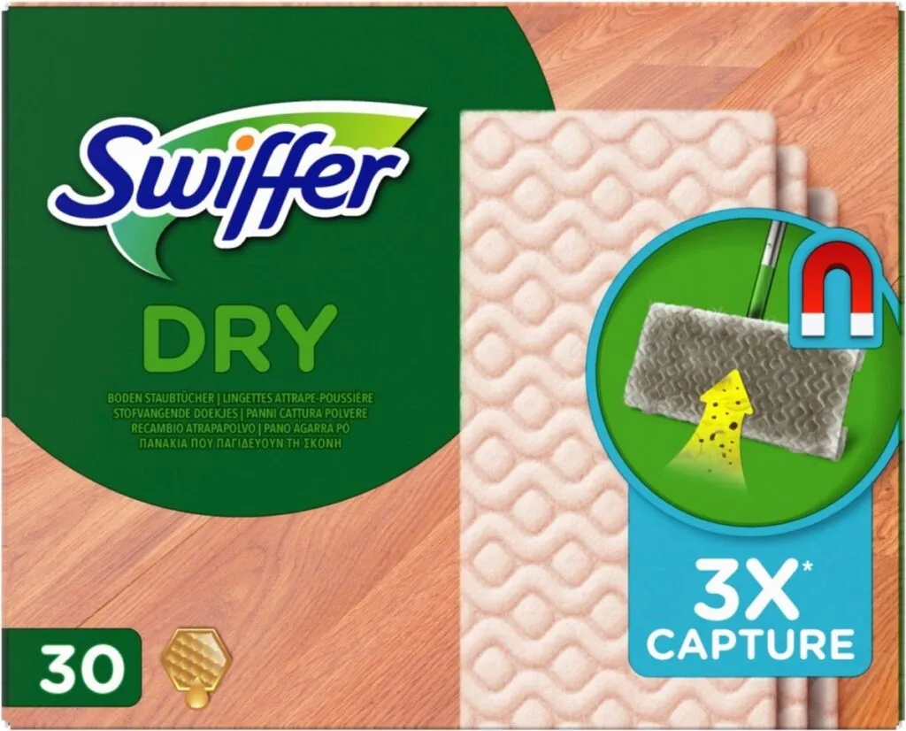 Swiffer Vloerdoekjes Met Bijenwas Voor Parket (30 stuks)