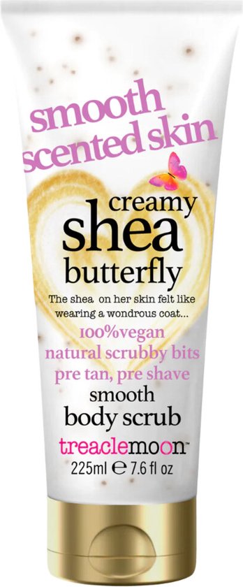 Treaclemoon Bodyscrub Creamy Shea Butterfly (225 ml)