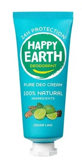Happy Earth Pure Deodorantcreme Cedar (40 ml)