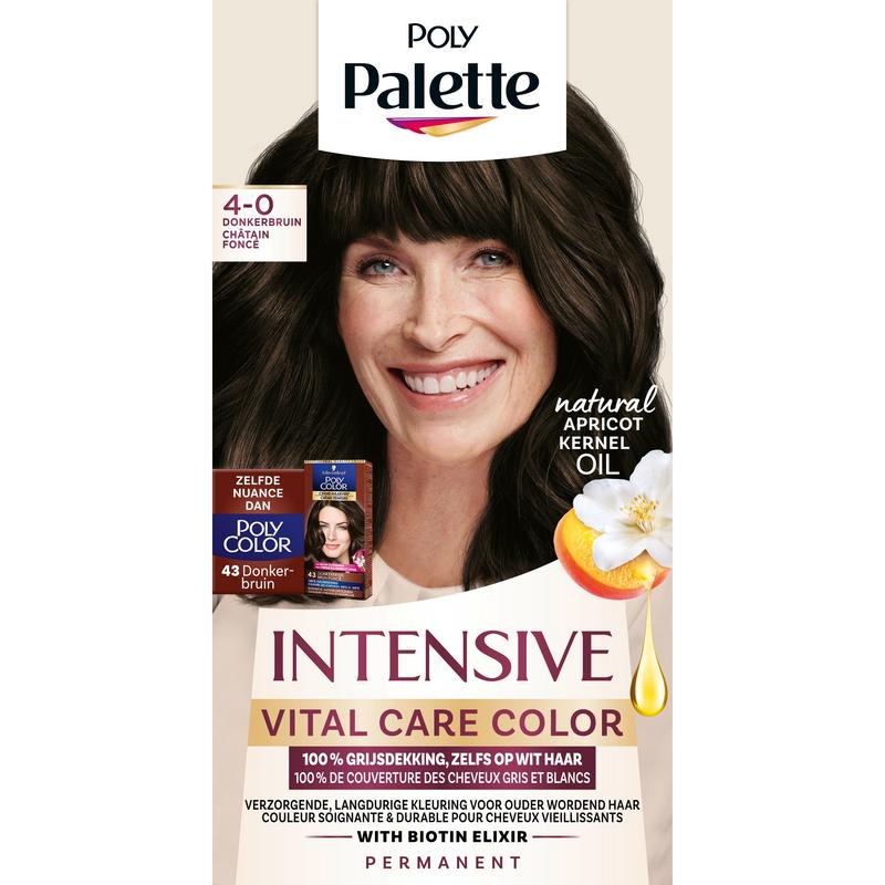 Poly Palette Vital Care - 4-0 Donkerbruin (1 stuk)