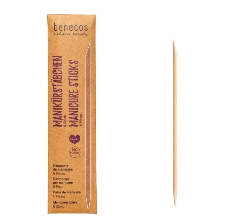 Benecos Manicure stokjes (6 stuks)