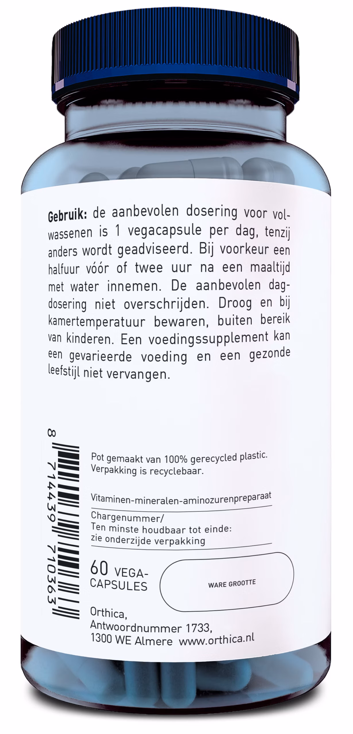 Orthica Antioxidanten (60 vega capsules) - image 2