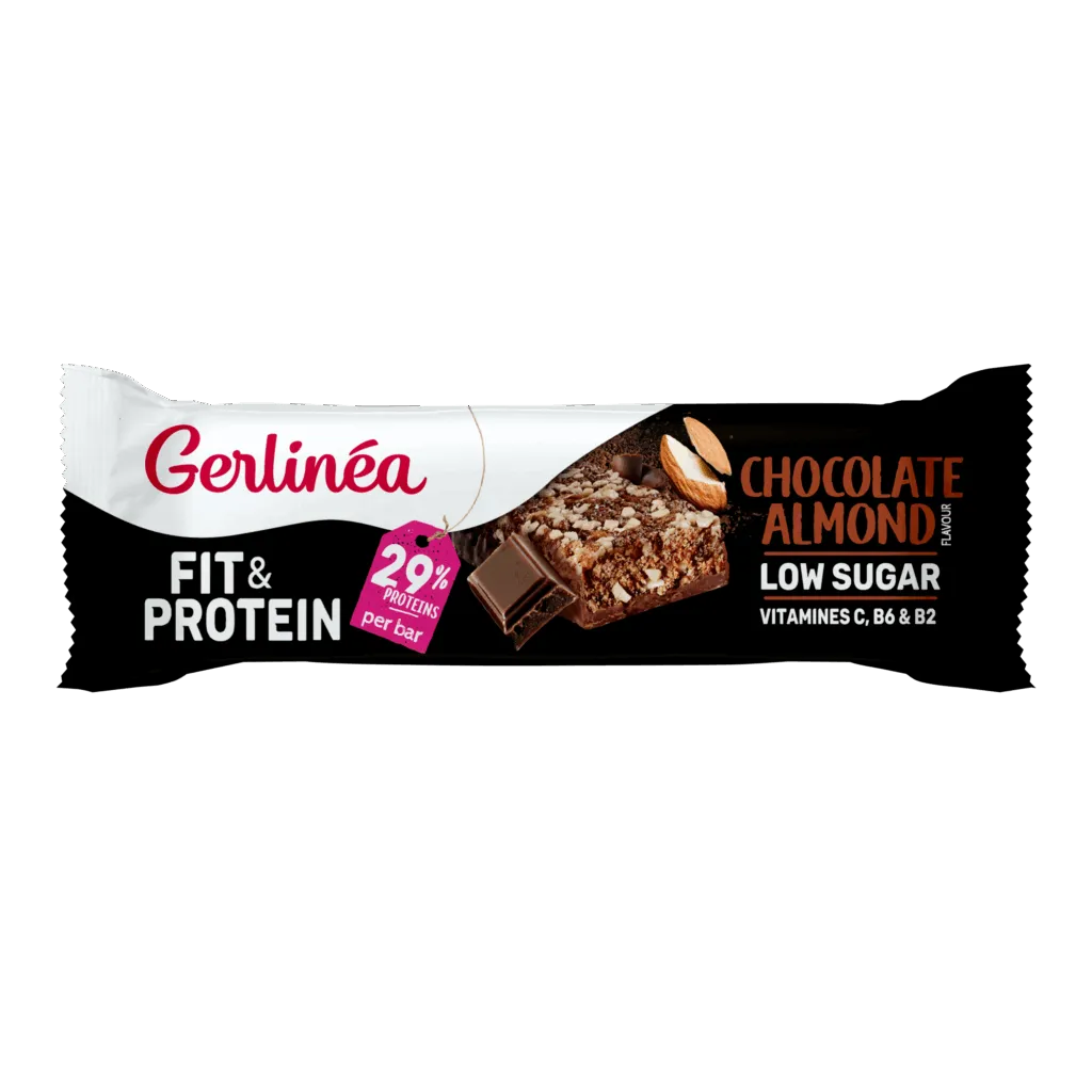 Gerlinea Fit & Protein Chocolate Almond Reep (45 gr)