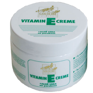 Goldline Vitamine E Creme Gevoelige Huidgroen (250 ml)