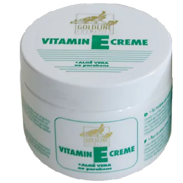 Goldline Vitamine E Creme Gevoelige Huidgroen (250 ml)