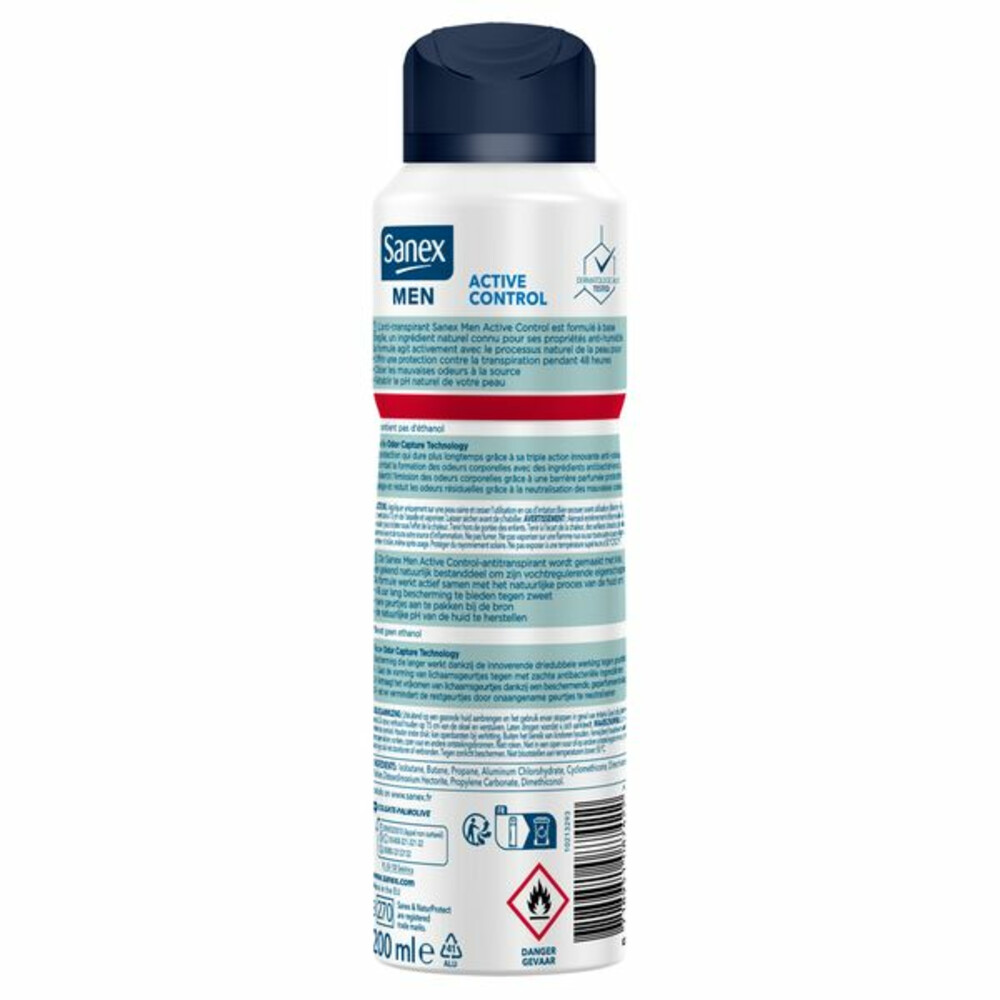 Sanex Deo Spray Men Active Control (200 ml)