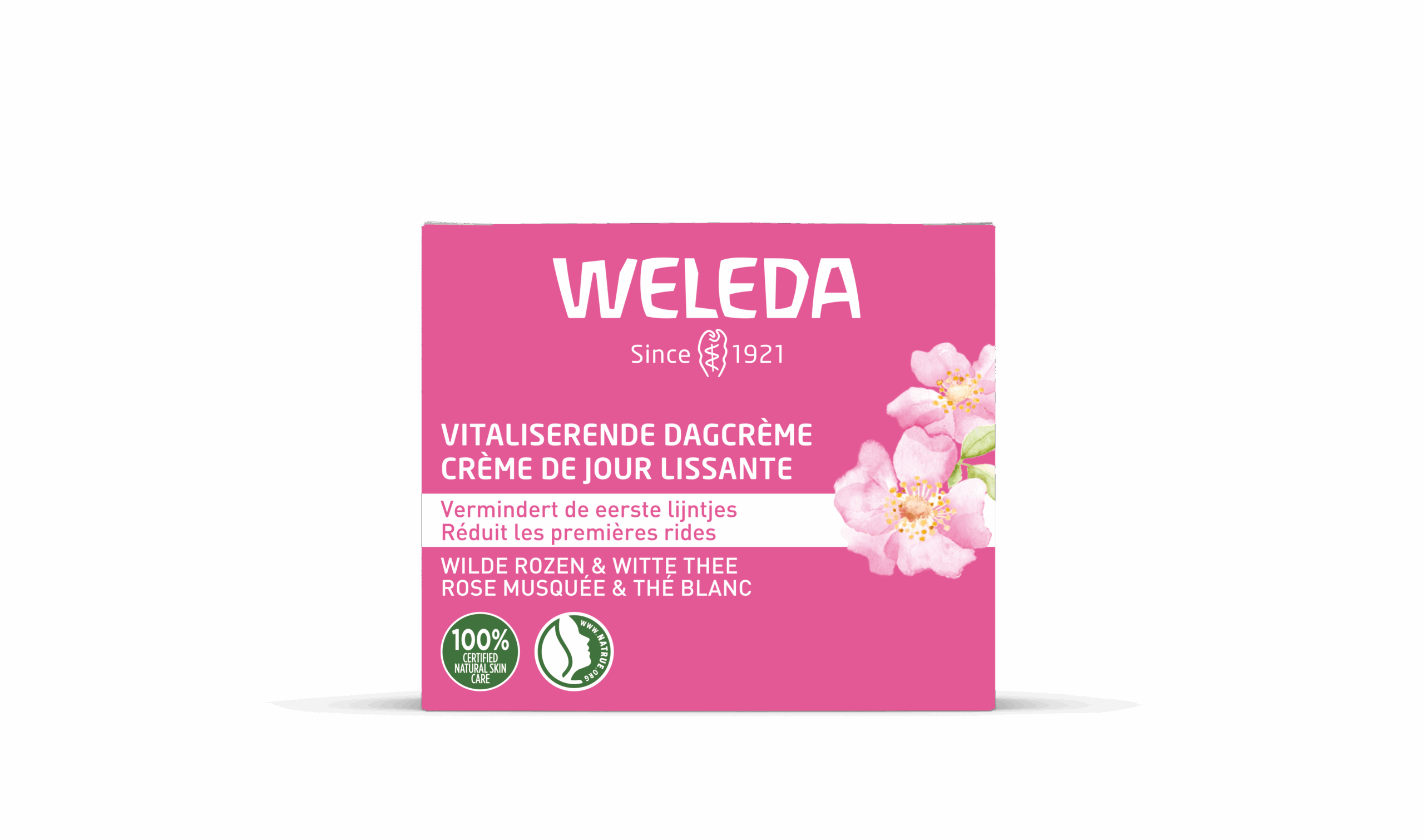 Weleda Wilde Rozen & Witte Thee Vitaliserende Dagcreme (40 ml)
