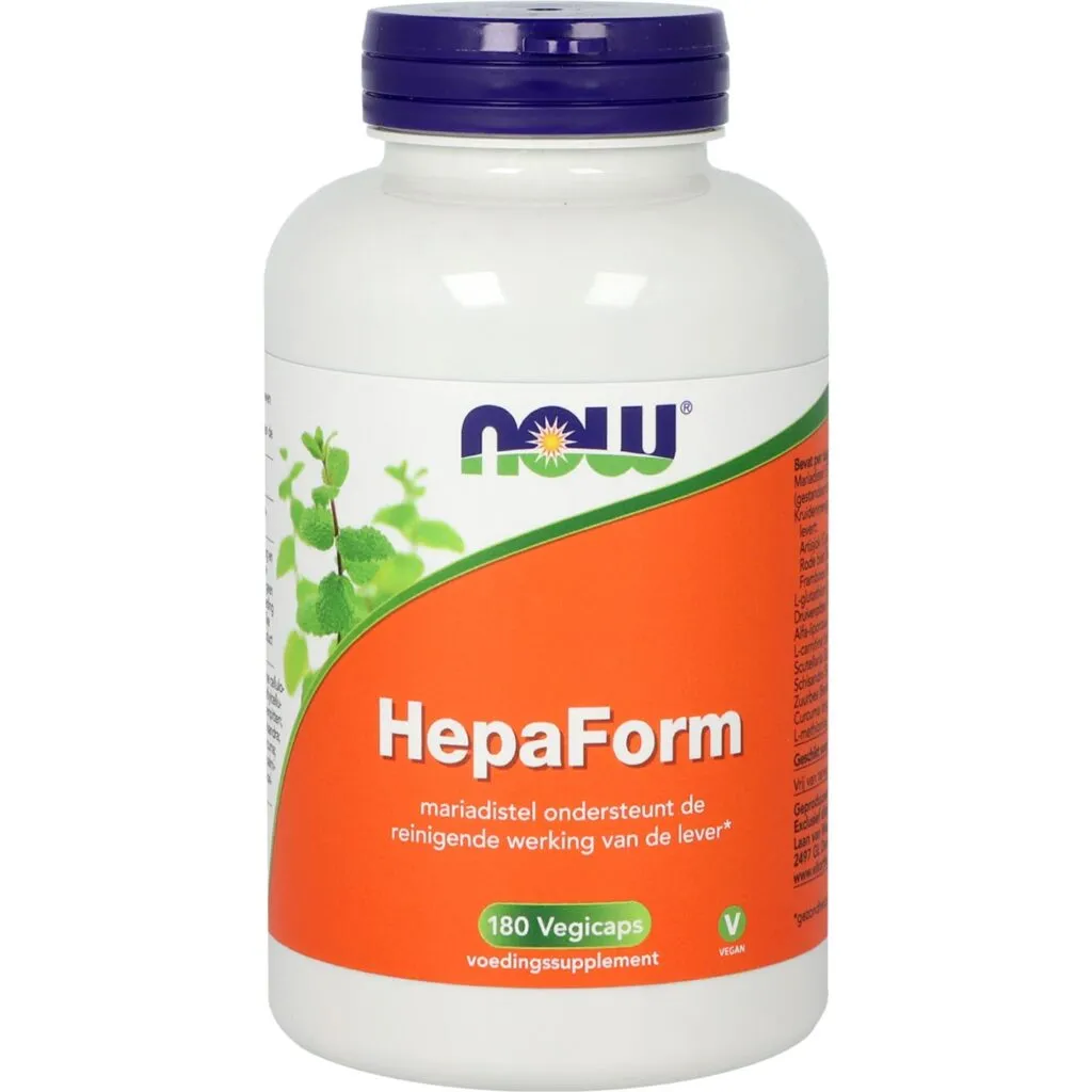 Now HepaForm (180 vega capsules)