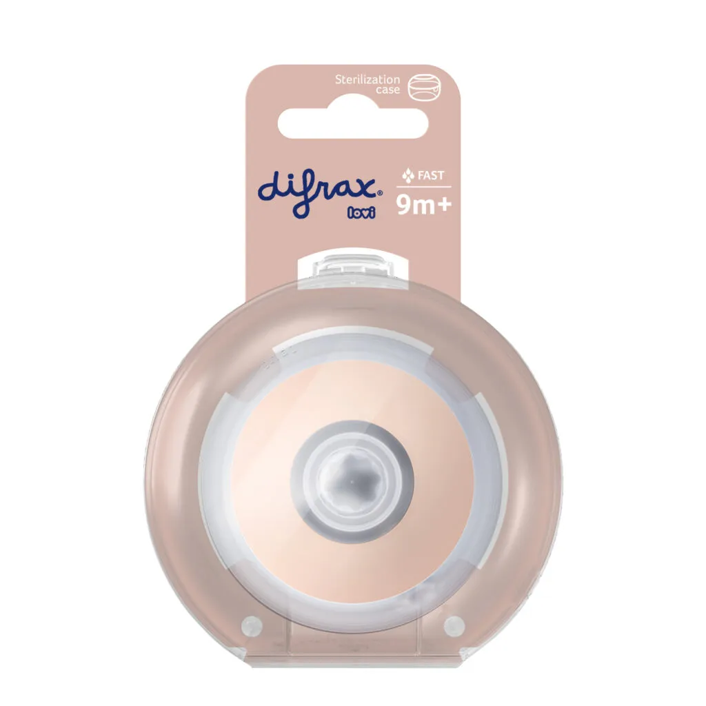 Difrax Flessenspeen Mammafeel Dynamisch Fast (1 stuk)