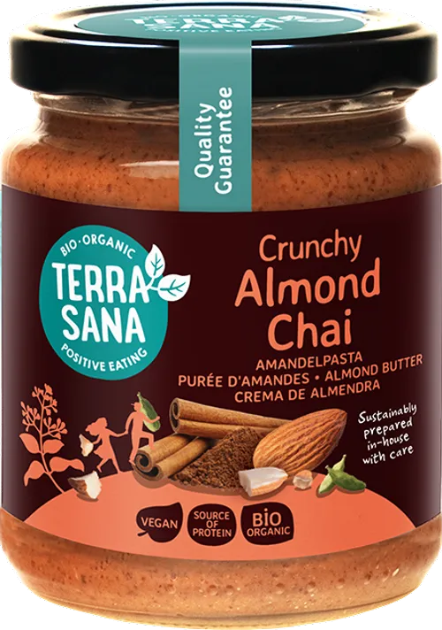 Terrasana Amandelpasta Chai Crunchy (250 gr)