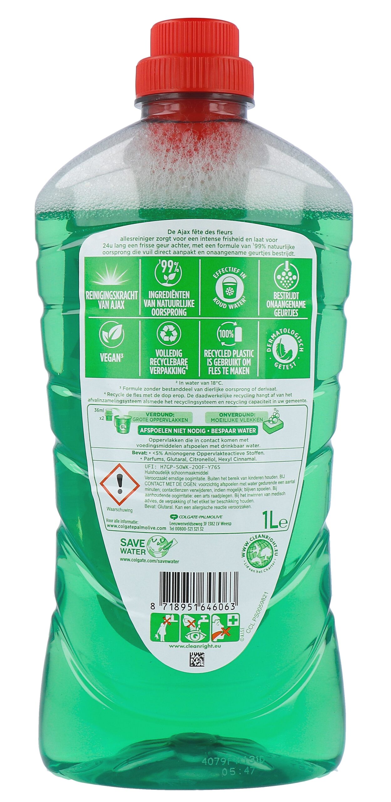 Ajax Allesreiniger Lentebloem (1000 ml)