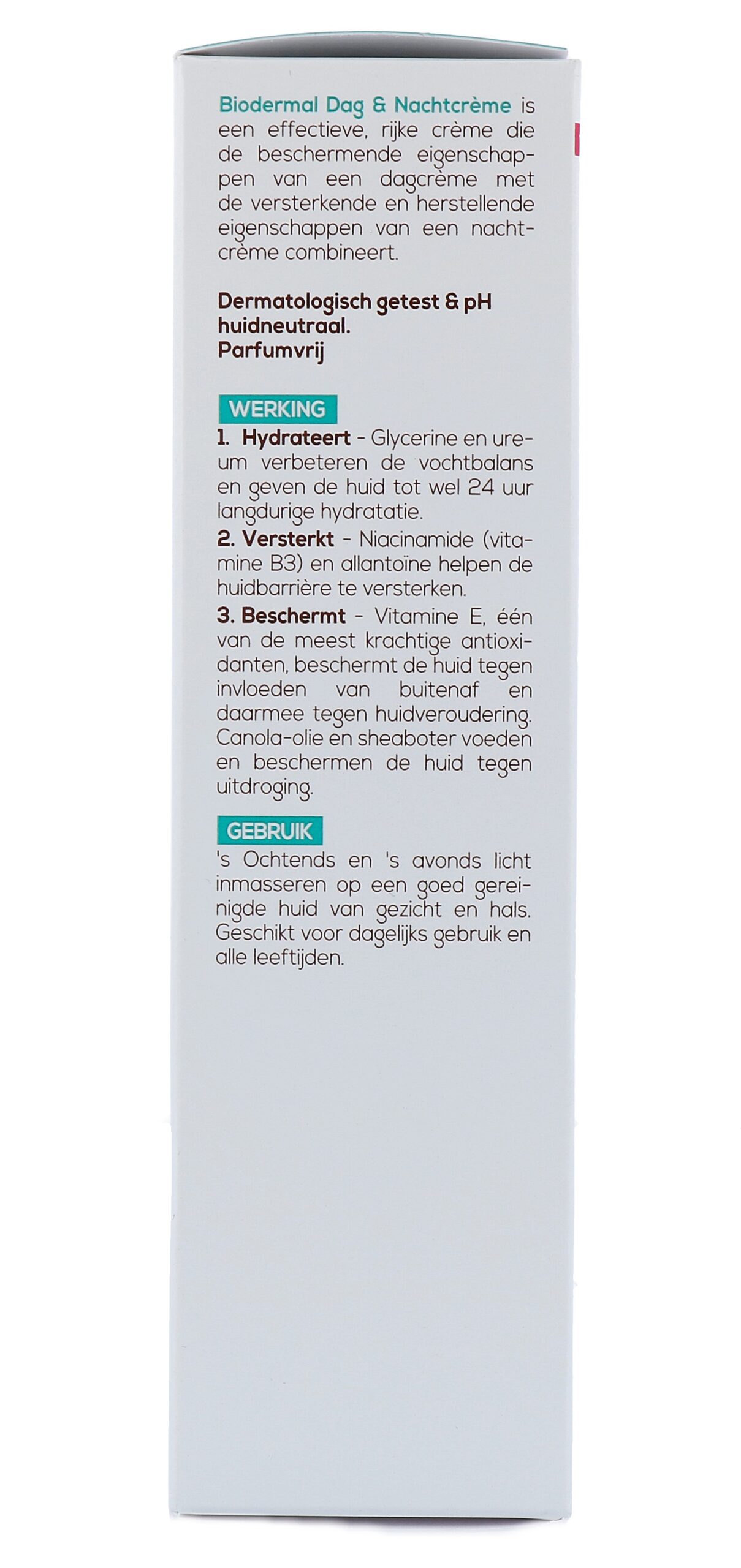Biodermal Dag & Nachtcreme Tube (100 ml) - image 2