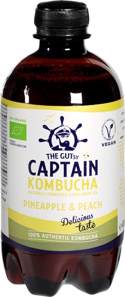 Captain Kombucha Pineapple Bio (400 ml)
