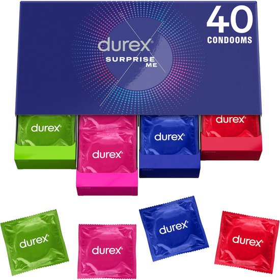 Durex Condoom Suprise Me Box (40 stuks)