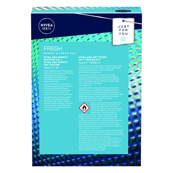 Nivea For Men Fresh Gift set (1 stuk) - image 2