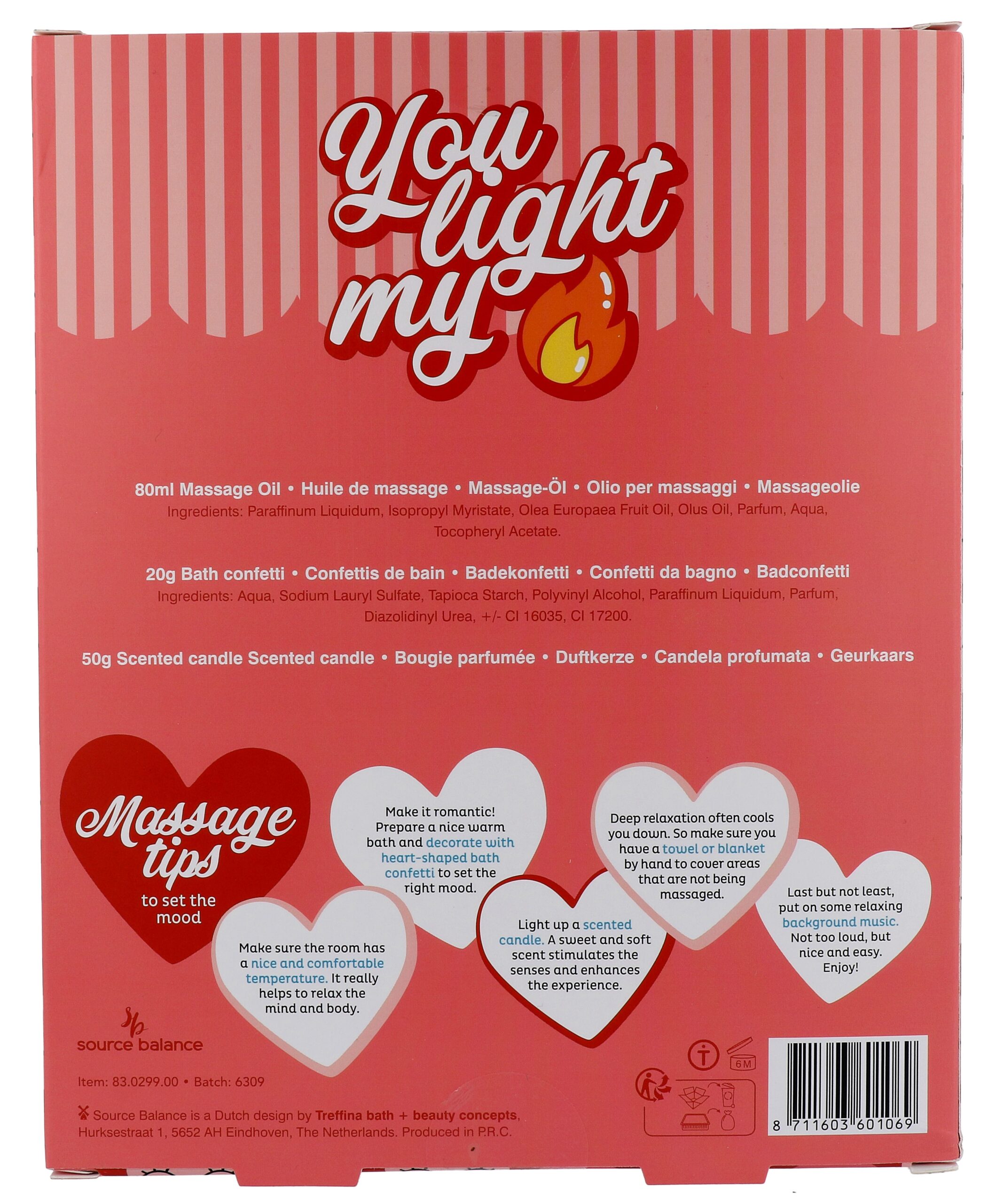 Source Balance Massage Gift set (1 stuk)