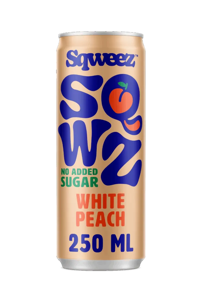 Sqweez White Peach Bio (250 ml)