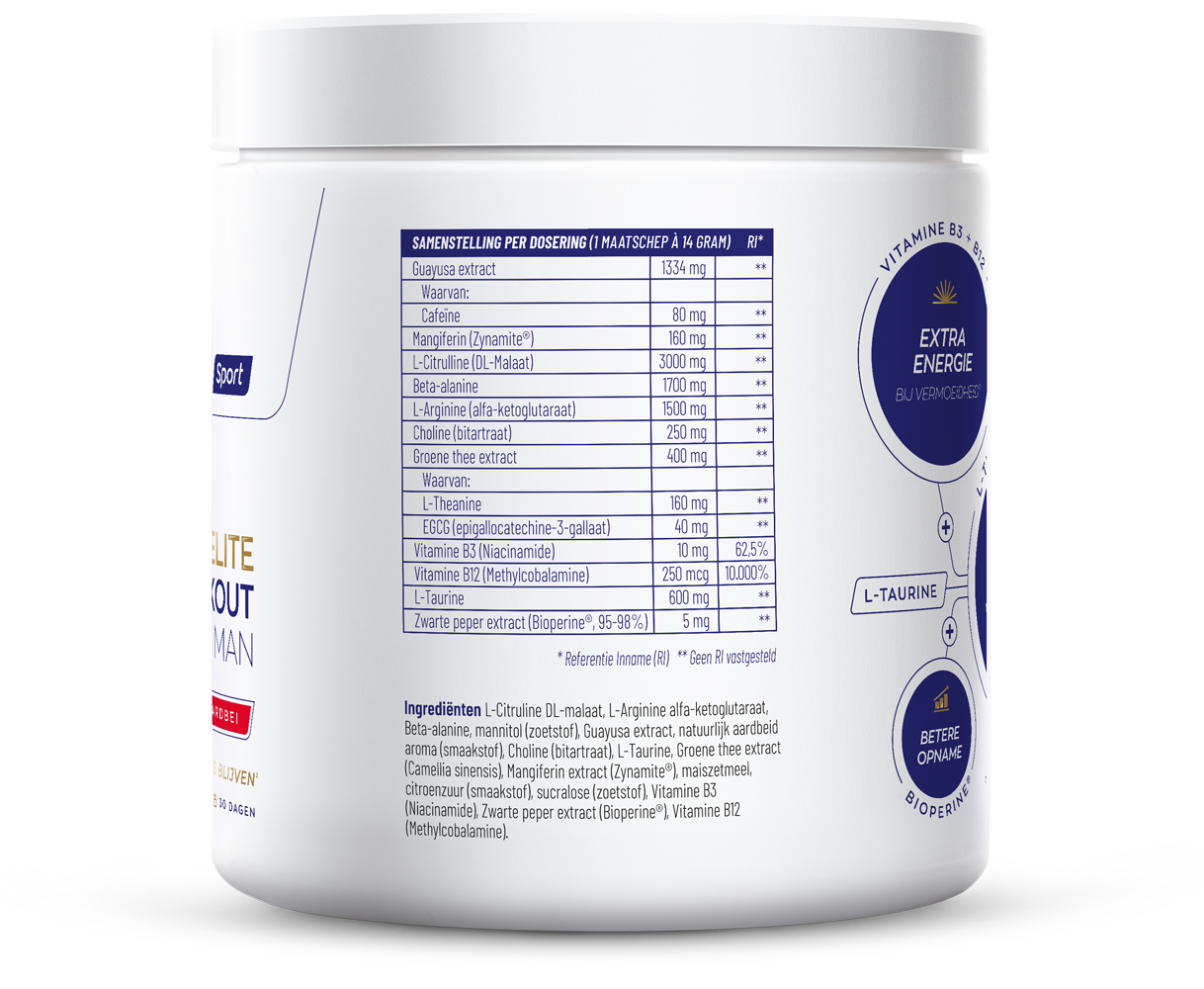 Vitakruid Elite Pre Workout Man (420 gr)