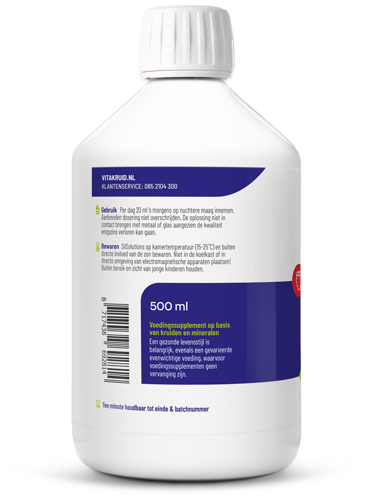 Vitakruid Silsolutions 500 - Aardbei (500 ml)