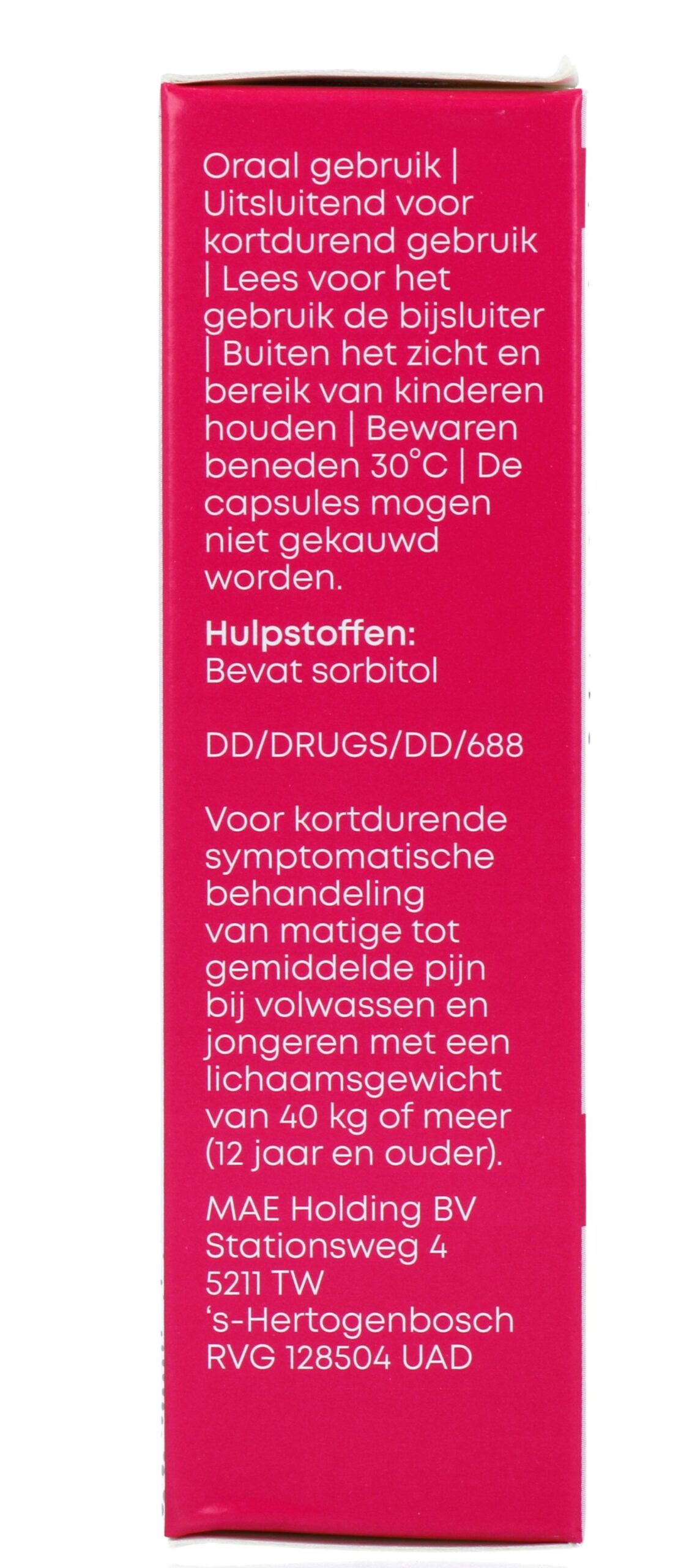 Linn Ibuprofen 400mg Suikervrij (20 capsules) - image 3