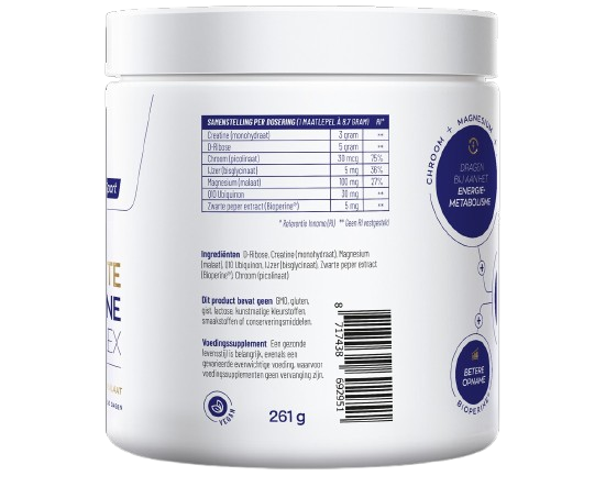 Vitakruid Elite Creatine Complex D-Ribose, Q10 & Magnesium (261 gr) - image 2