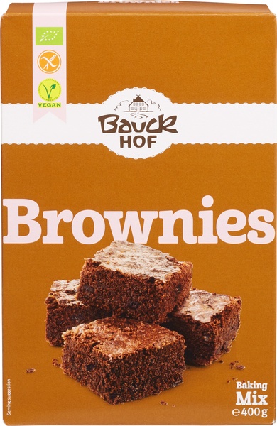 Bauck Mühle Browniesmix Glutenvrij (400 gr)