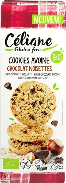 Céliane Koek Chocolade-Hazelnoot Glutenvrij (120 gr)