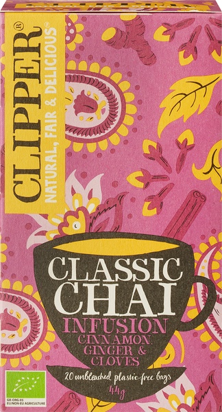 Clipper Kruidenthee Classic Chai (20 zakjes)