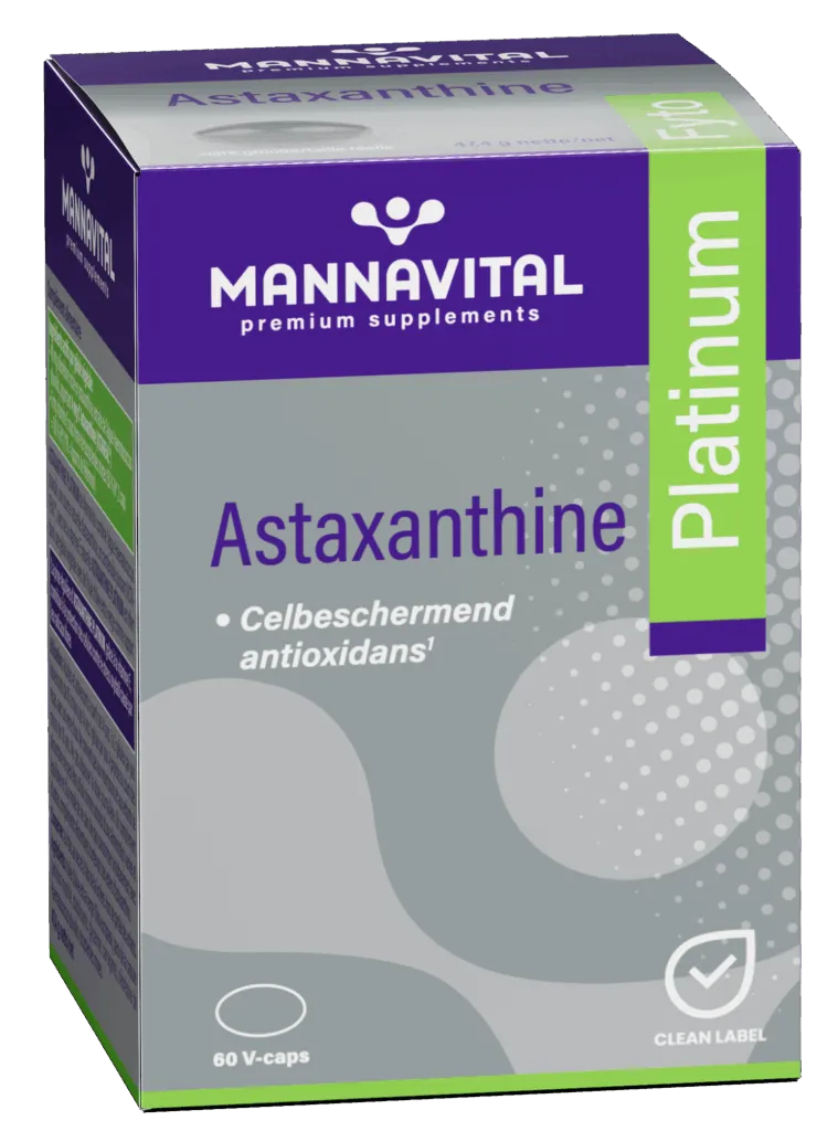 Mannavital Astaxanthine Platinum (60 vega capsules)