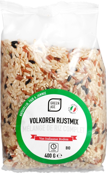 GreenAge Rijstmix Volkoren (400 gr)