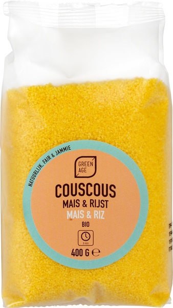 GreenAge Couscous Maïs & Rijst (400 gr)