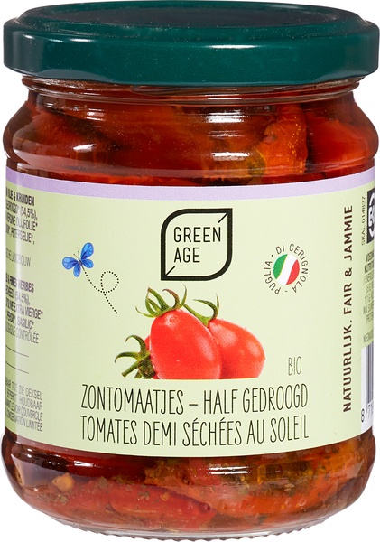 GreenAge Zontamaatjes Halfgedroogd (190 gr)