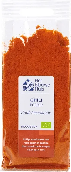 Het Blauwe Huis Chilipoeder (20 gr)