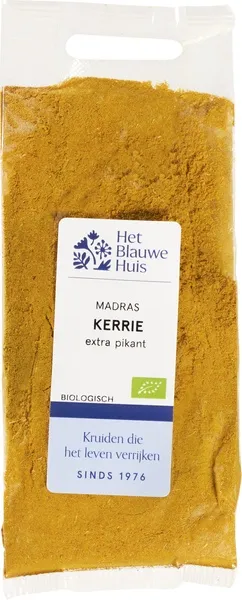 Het Blauwe Huis Kerrie Madras (40 gr)