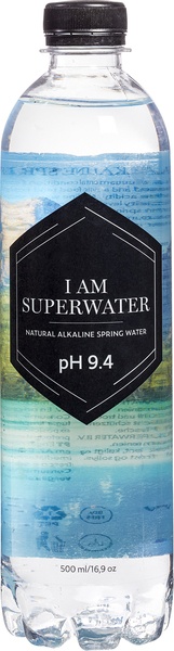 I am Superwater Superwater Alkalisch (500 ml))