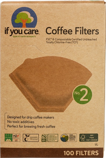 IfyouCare Koffiefilters No.2 (100 stuks)