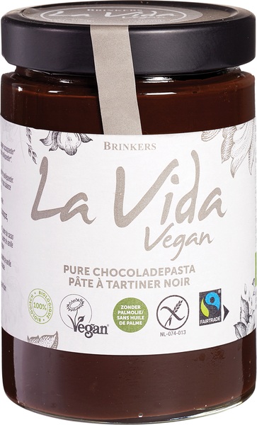 La Vida Vegan Chocoladepasta (600 gr)