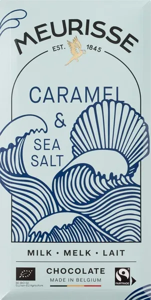 Meurisse Chocoladereep Caramel Seasalt (100 gr)