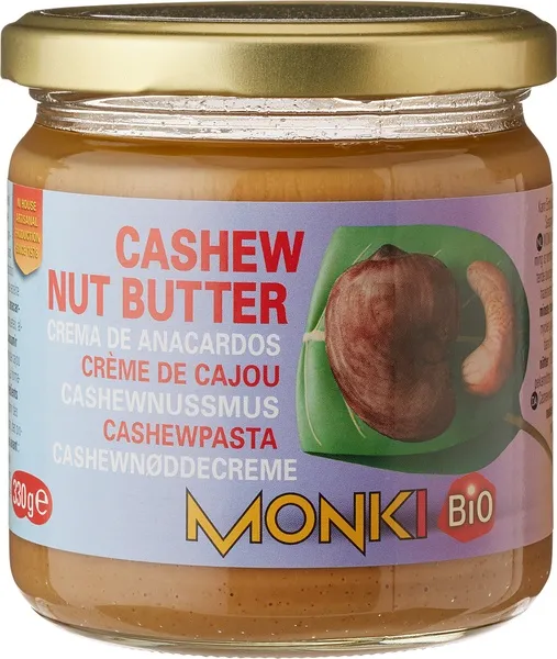 Monki Cashewpasta Zonder Zout (330 gr)