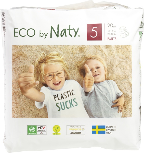 Naty Luierbroekjes Maat 5  12-18 Kg (20 stuks)