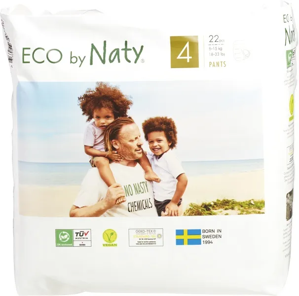 Naty Luierbroekjes Maat 4  8-15 Kg (22 stuks)